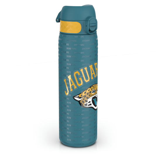 Leak Proof NFL Water Bottle, Stainless Steel, Jacksonville Jaguars, 600ml (20oz)