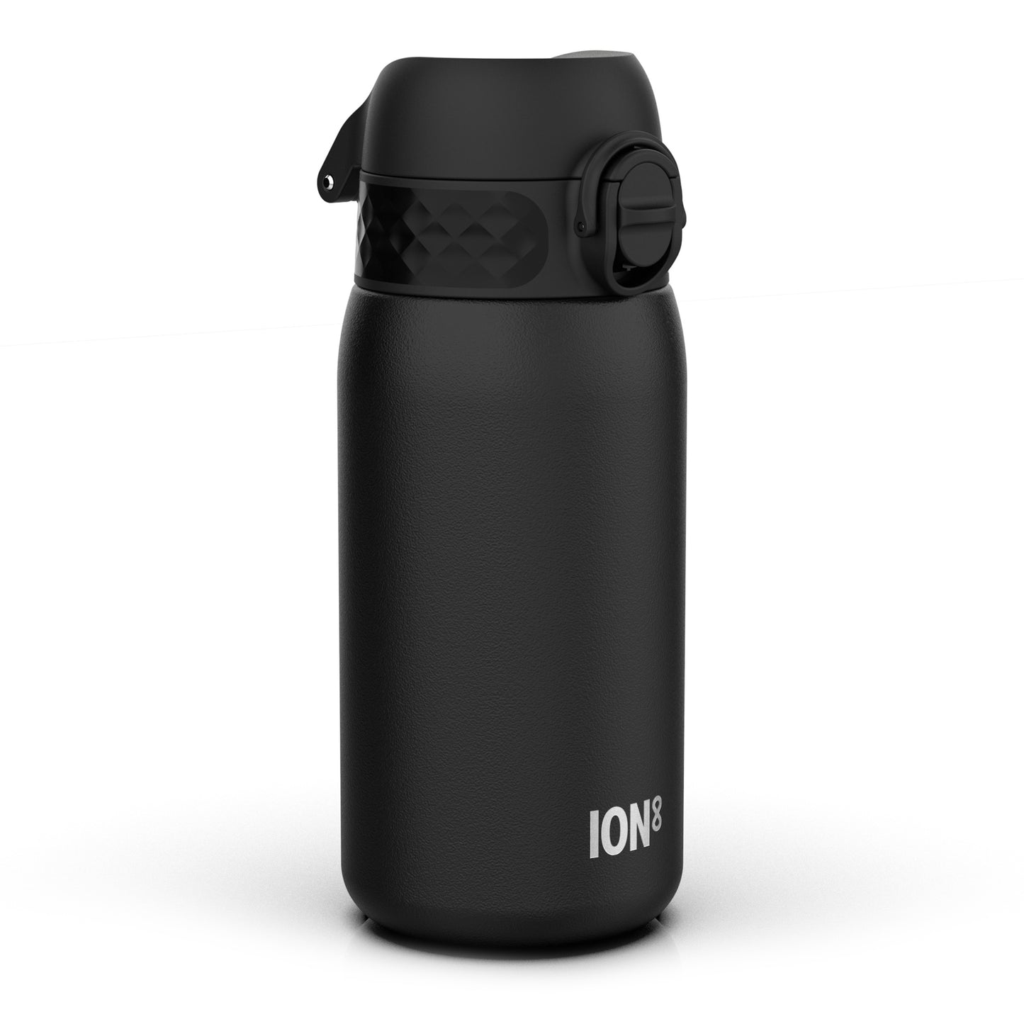 Leak Proof Thermal Steel Water Bottle, Insulated, Black, 320ml (11oz)