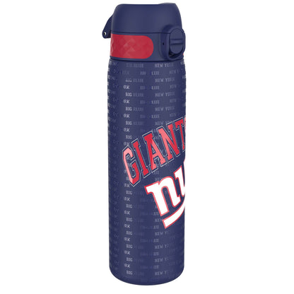 Leak Proof NFL Water Bottle, Stainless Steel, New York Giants, 600ml (20oz)