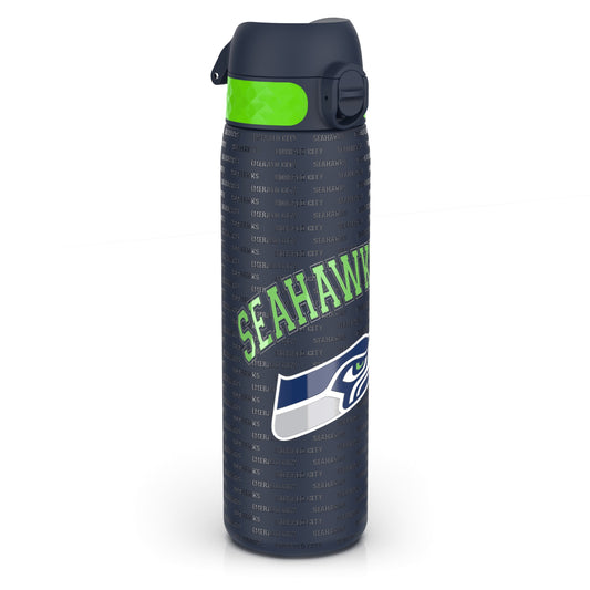 Leak Proof NFL Water Bottle, Stainless Steel, Seattle Seahawks, 600ml (20oz)