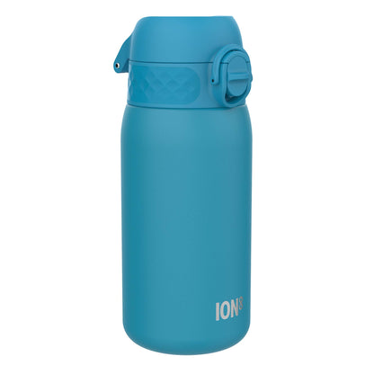 Leak Proof Water Bottle, Stainless Steel, Blue, 400ml (13oz)