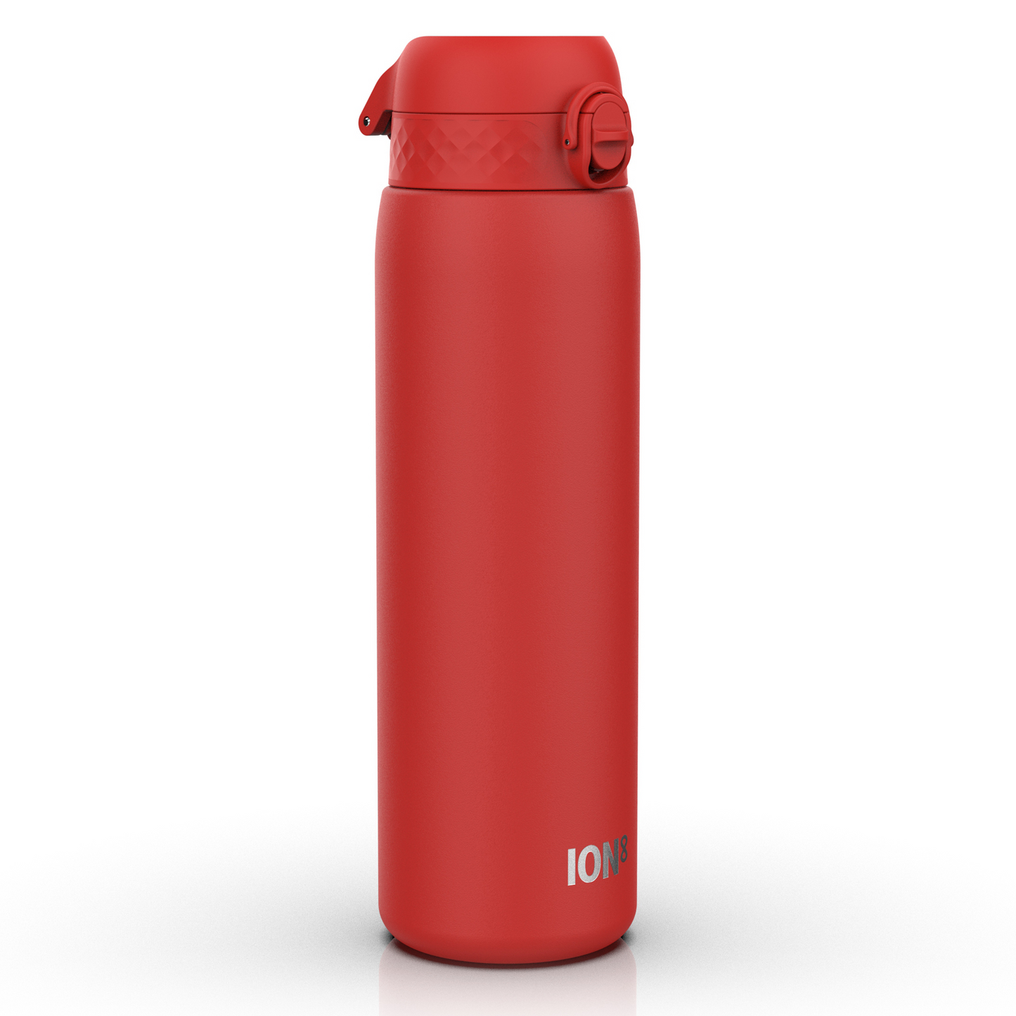 Leak Proof 1 Litre Water Bottle, Stainless Steel, Red, 1L