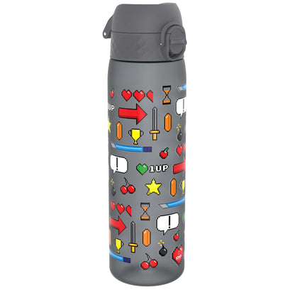 Leak Proof Slim Water Bottle, Recyclon, Gamer, 500ml (18oz)