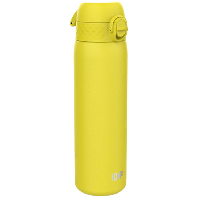 Leak Proof Slim Thermal Steel Water Bottle, Insulated, Yellow, 500ml (17oz)