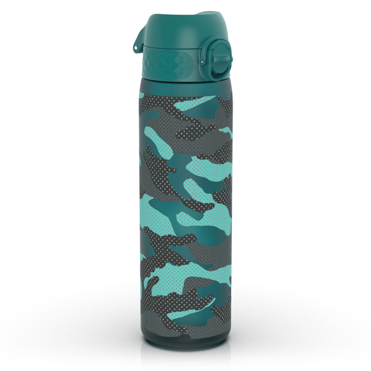 Leak Proof Slim Water Bottle, Recyclon, Camouflage, 500ml (18oz)