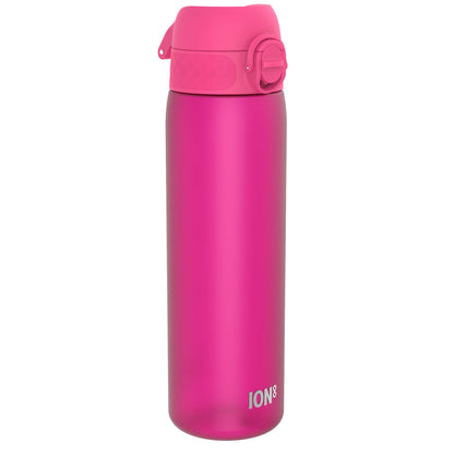 Leak Proof Slim Water Bottle, Recyclon, Pink, 500ml (18oz)