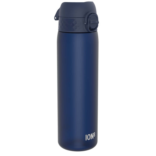 Leak Proof Slim Water Bottle, Recyclon, Navy, 500ml (18oz)