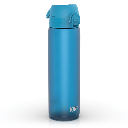 Leak Proof Slim Water Bottle, Recyclon, Blue, 500ml (18oz)