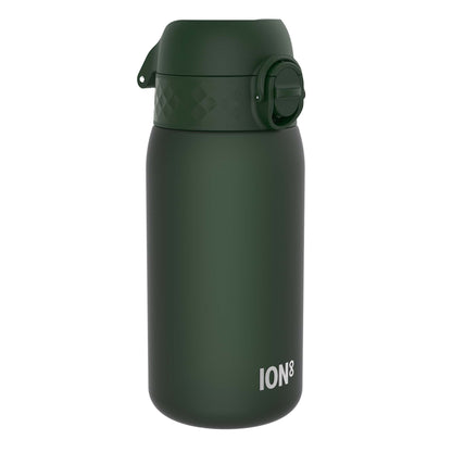 Leak Proof Kids Water Bottle, Recyclon, Dark Green, 350ml (12oz)