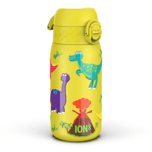 Leak Proof Thermal Steel Water Bottle, Insulated, Dinosaurs, 320ml (11oz)