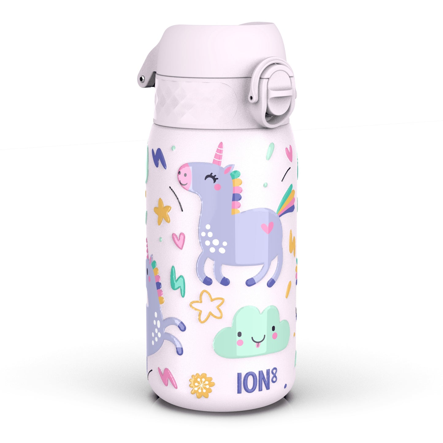 Leak Proof Thermal Steel Water Bottle, Insulated Steel, Unicorns, 320ml (11oz)