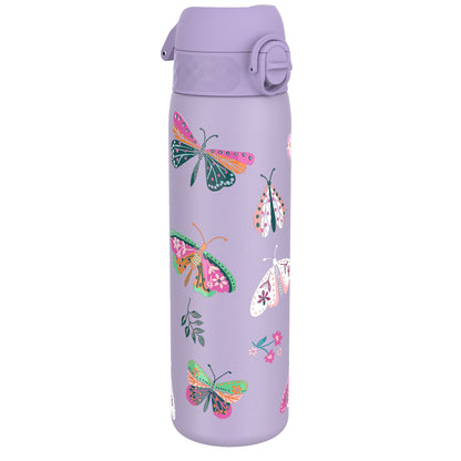 Leak Proof Slim Thermal Steel Water Bottle, Insulated, Butterfly, 500ml (17oz)