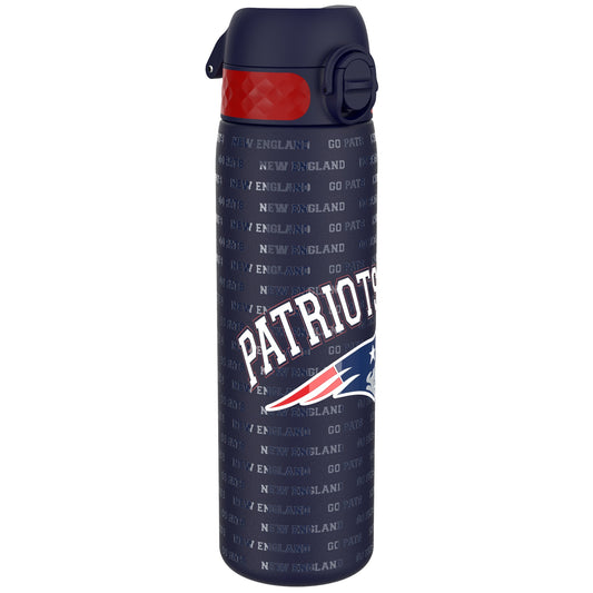 Leak Proof NFL Water Bottle, Stainless Steel, New England Patriots, 600ml (20oz)