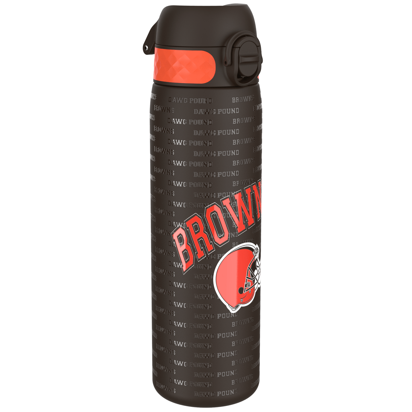 Leak Proof NFL Water Bottle, Stainless Steel, Cleveland Browns, 600ml (20oz)