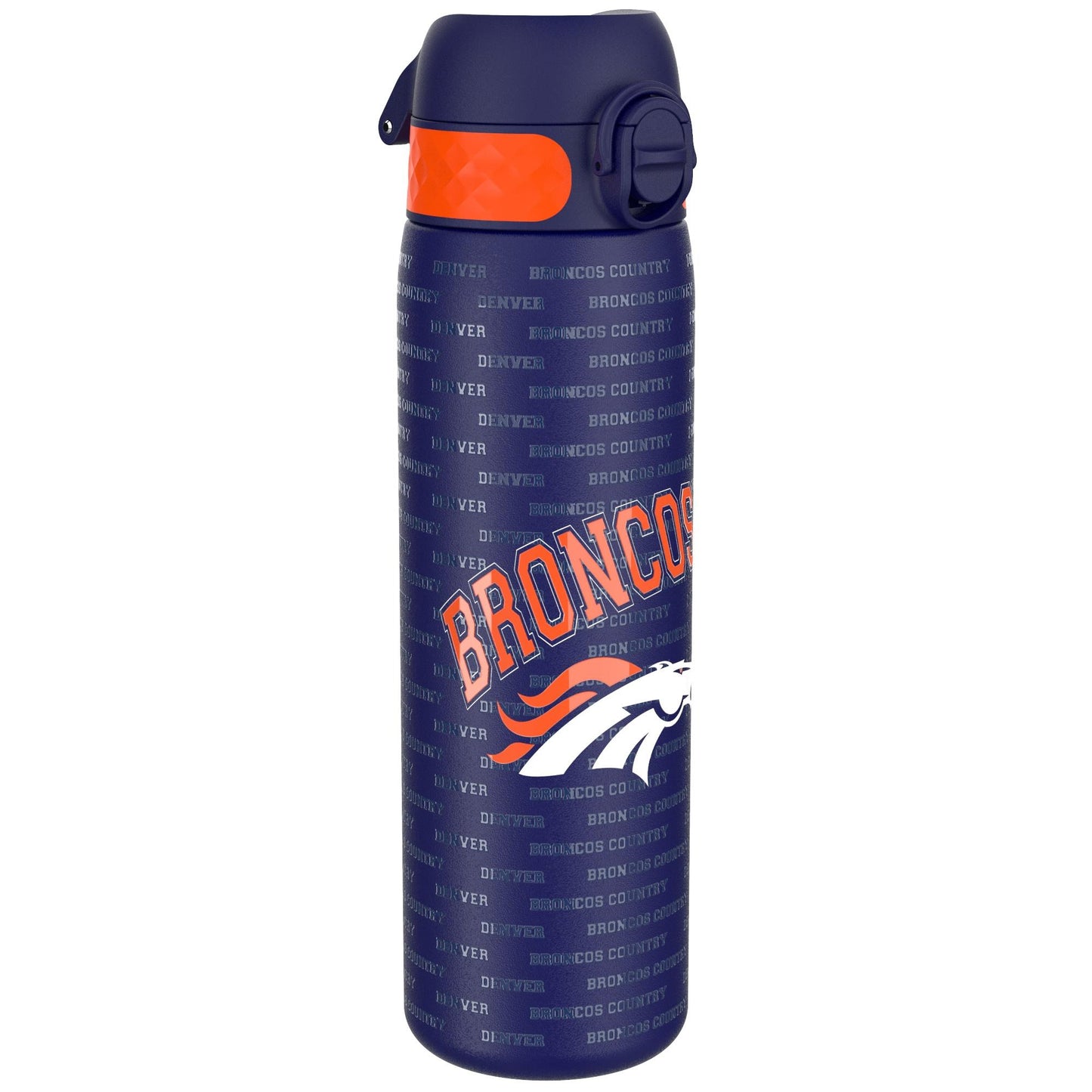 Leak Proof NFL Water Bottle, Stainless Steel, Denver Broncos, 600ml (20oz)