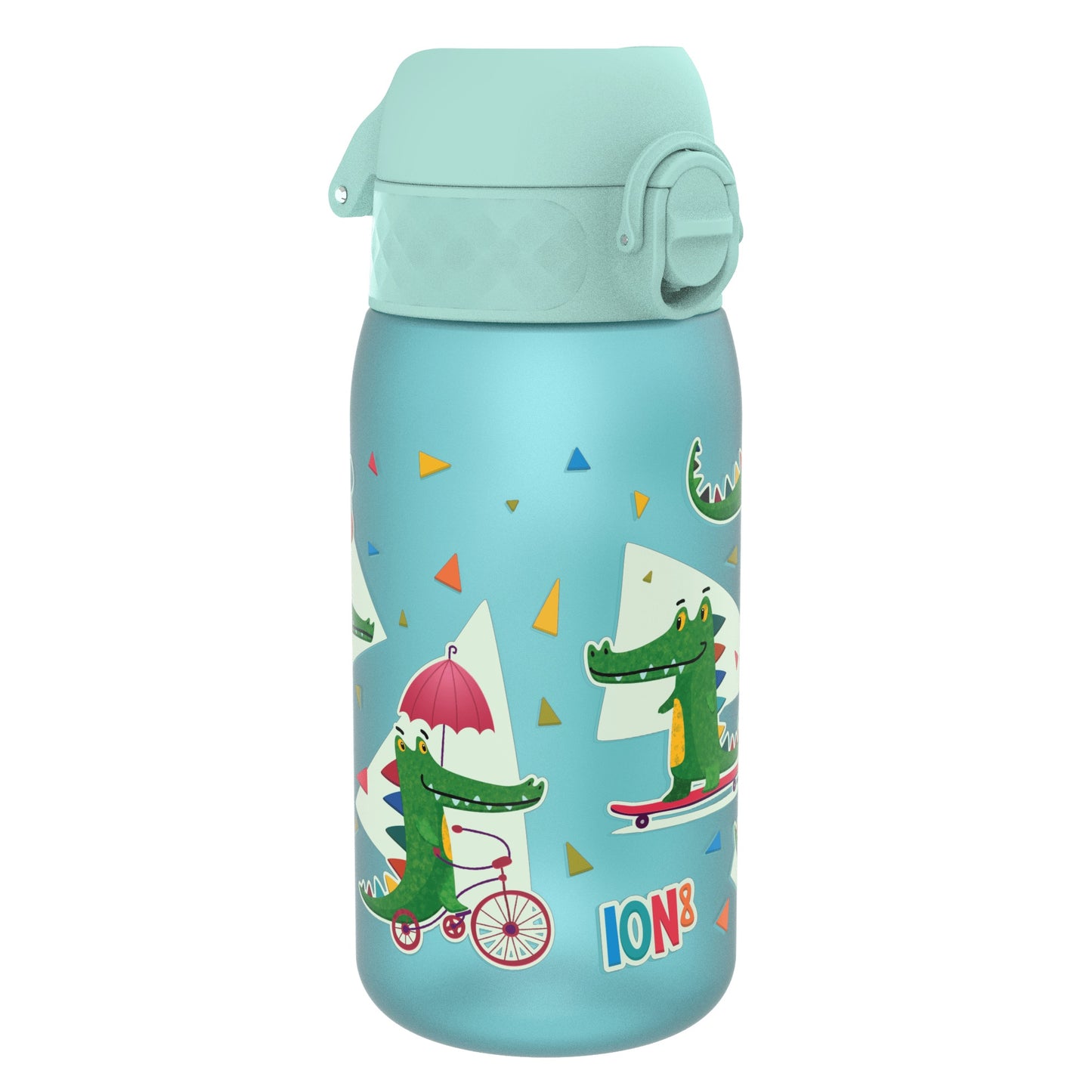 Leak Proof Kids Water Bottle, Recyclon, Crocodiles, 350ml (12oz)