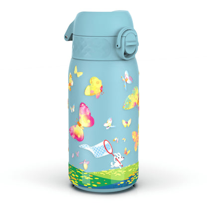 Leak Proof Thermal Steel Water Bottle, Insulated, Butterfly Catcher, 320ml (11oz)