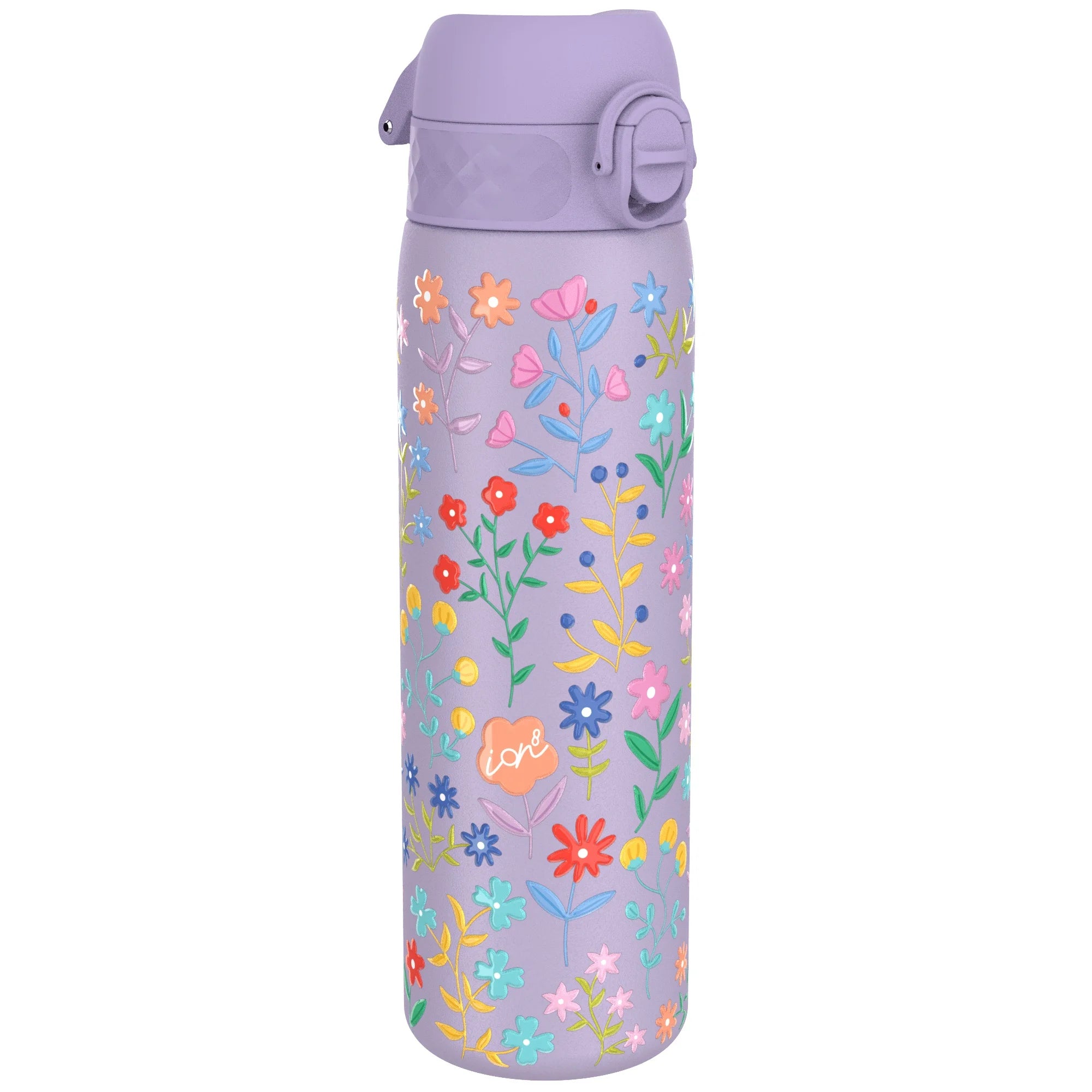 Leak-Proof Slim Water Bottle - Insulated Ditsy Floral 500ml | Ion8 – ION8