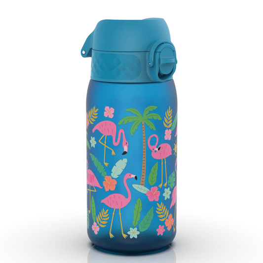 Leak Proof Kids Water Bottle, Recyclon, Flamingos, 350ml (12oz)