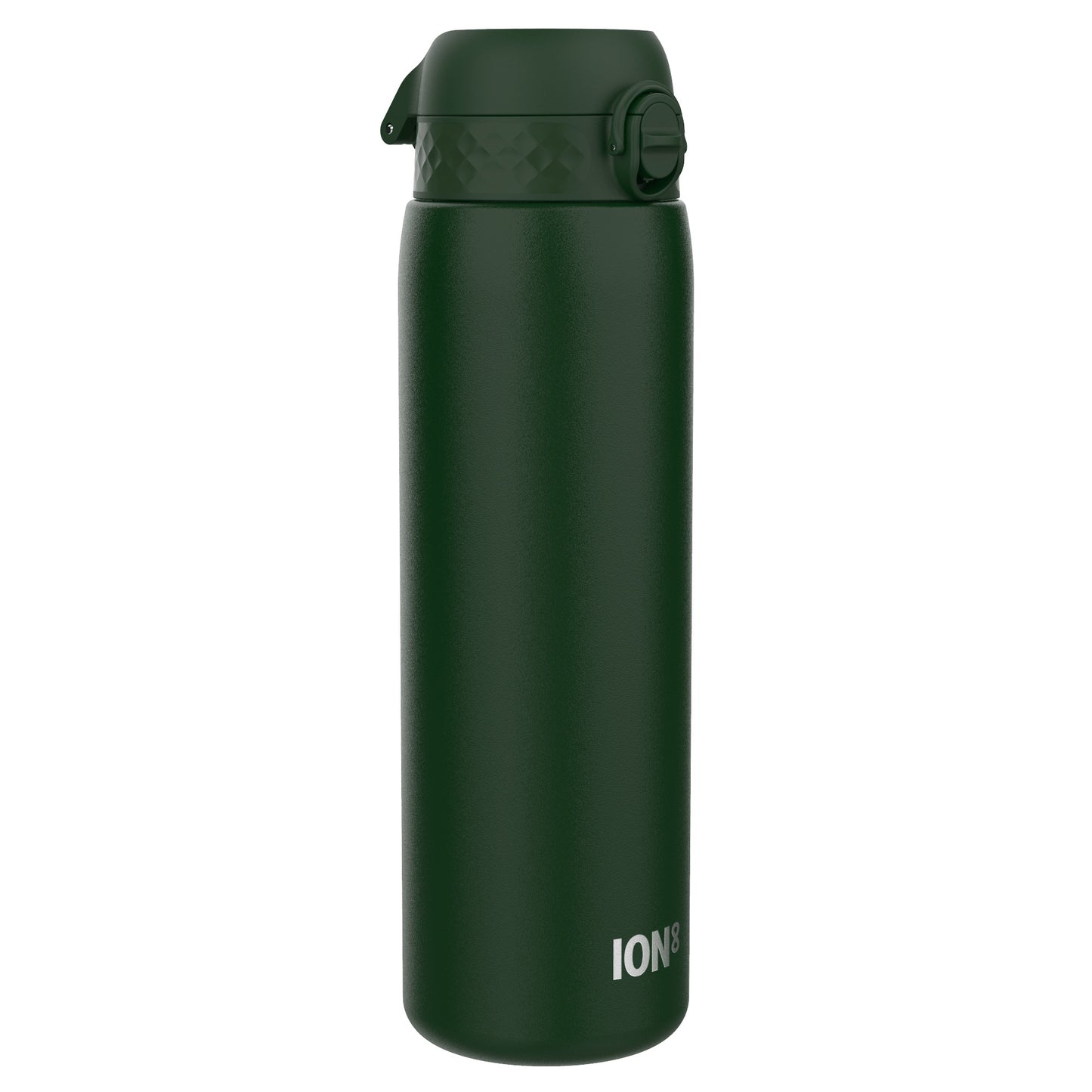 Leak Proof 1 Litre Thermal Water Bottle, Insulated Steel, Dark Green, 1L