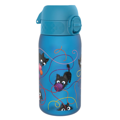 Leak Proof Kids Water Bottle, Recyclon, Cats, 350ml (12oz)