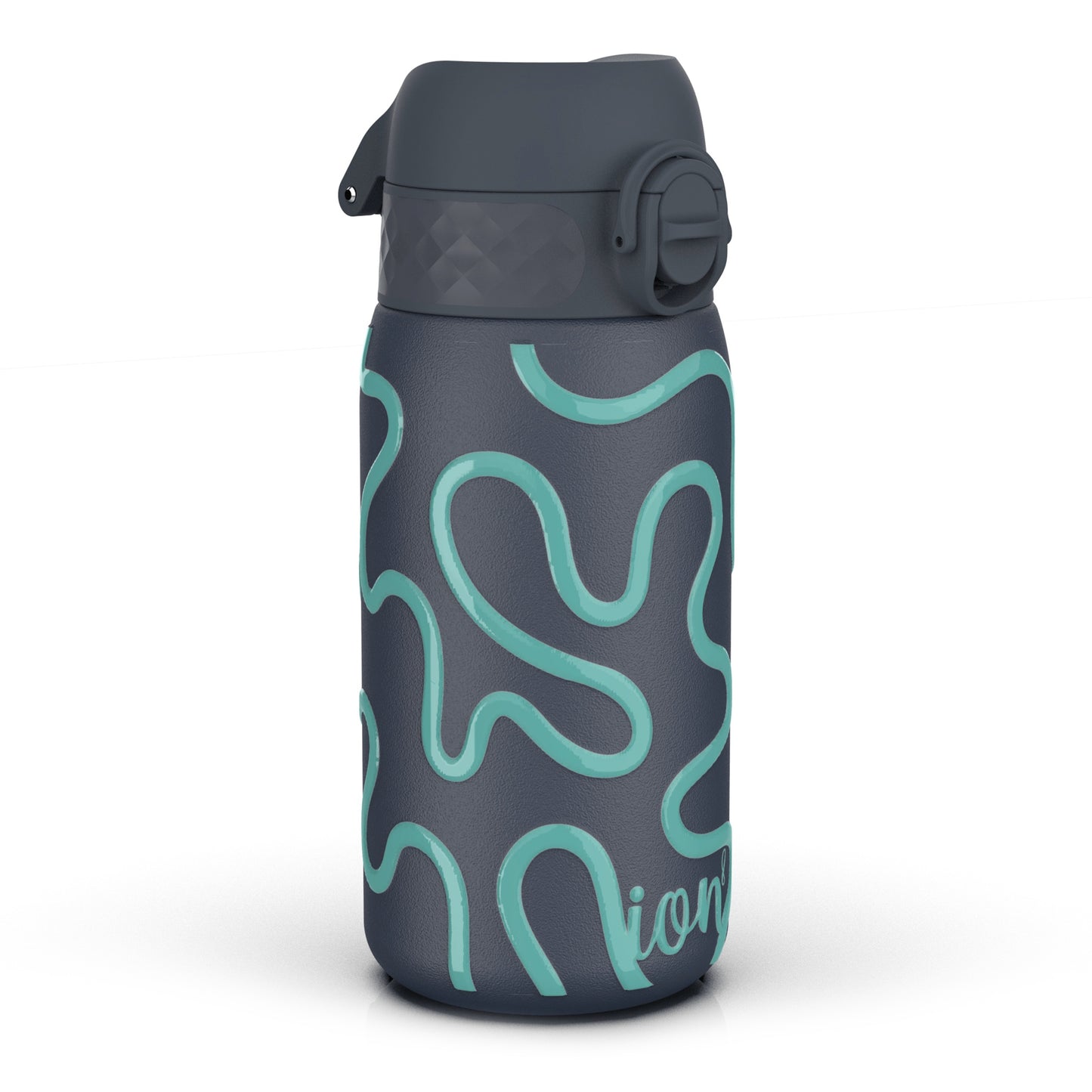 Leak Proof Thermal Steel Water Bottle, Insulated, Squiggly Line, 320ml (11oz)