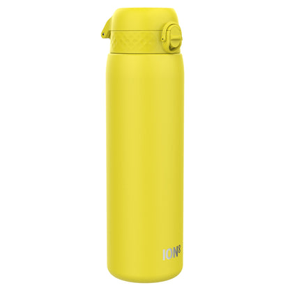 Leak Proof 1 Litre Water Bottle, Stainless Steel, Yellow, 1L