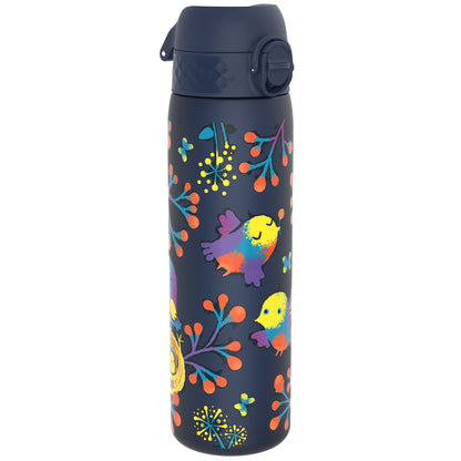 Leak Proof Slim Water Bottle, Recyclon, Birds, 500ml (18oz)