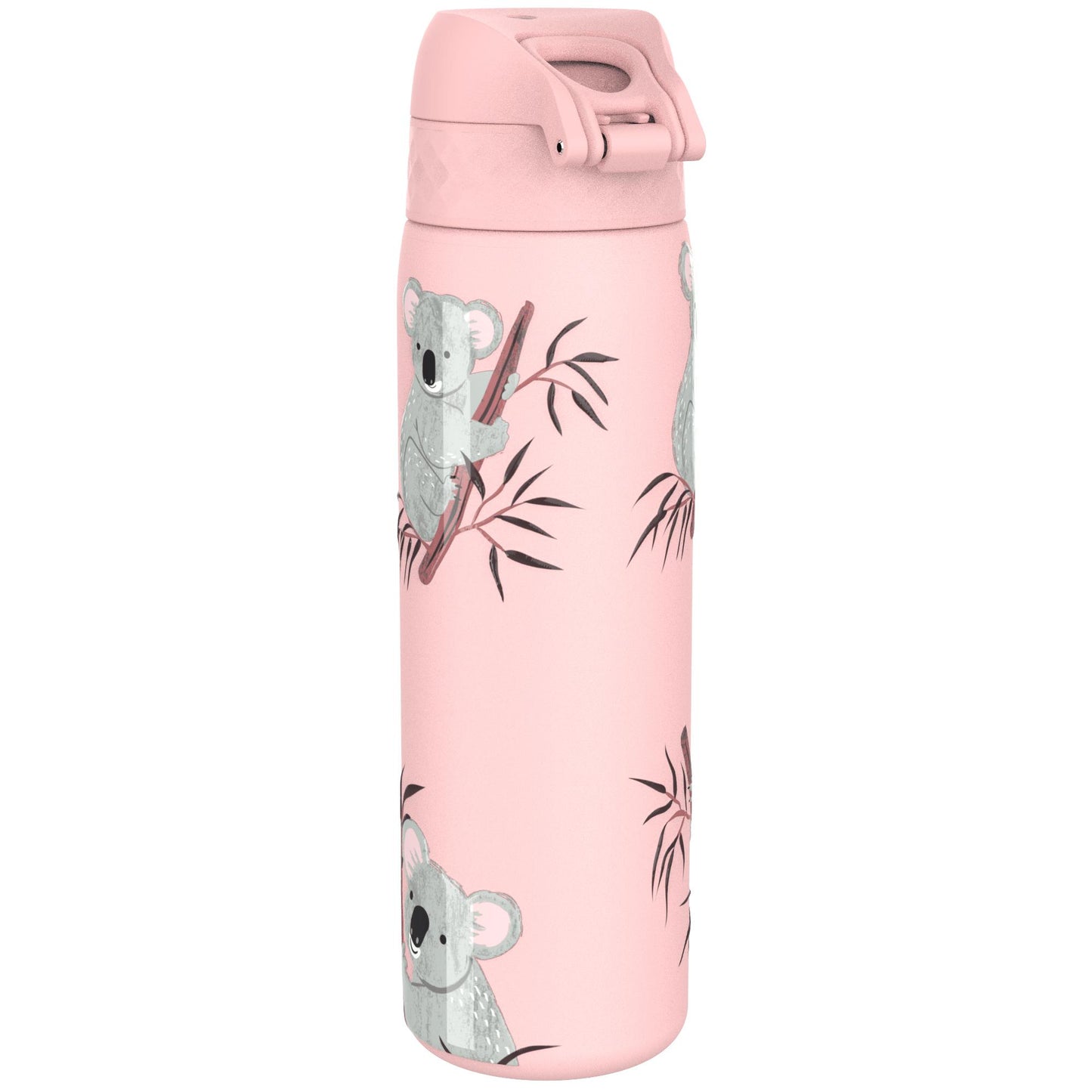 Leak Proof Slim Water Bottle, Stainless Steel, Koalas, 600ml (20oz)