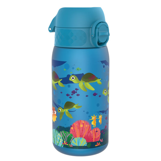 Leak Proof Kids Water Bottle, Recyclon, Sea Turtle, 350ml (12oz)