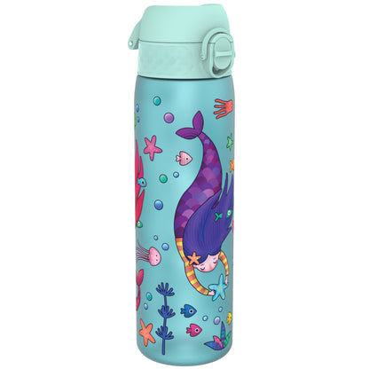 Leak Proof Slim Water Bottle, Recyclon, Mermaids, 500ml (18oz)