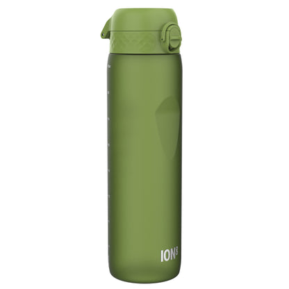 Leak Proof 1 litre Water Bottle, Recyclon, Khaki Green