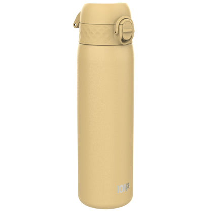 Leak Proof Slim Water Bottle, Stainless Steel, Desert, 600ml (20oz)