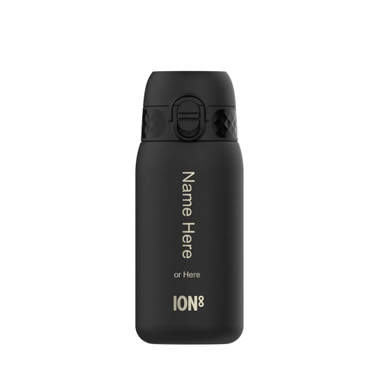 Insulated Water Bottles - Leak Proof Thermal Steel Water Bottle, Personalised, Vacuum Insulated, 320ml