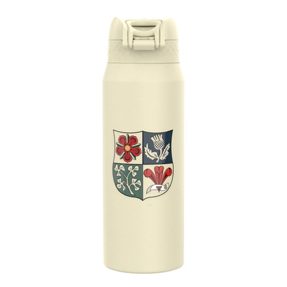 Lions X ION8 Insulated Steel Water Bottle, British & Irish Lions, Crest, 750ml (24oz)