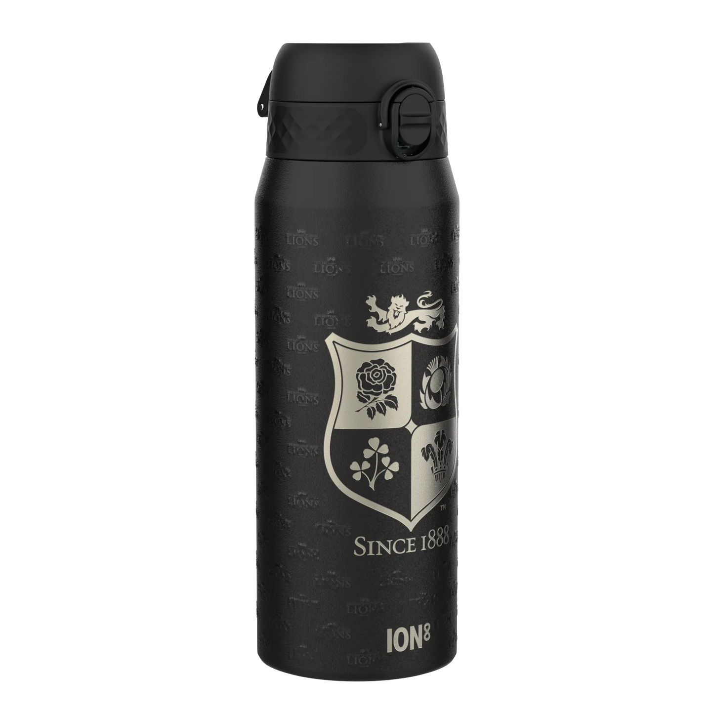 Lions X ION8 Insulated Steel Water Bottle, British & Irish Lions, Rugbys Greatest Journey, 750ml (24oz)