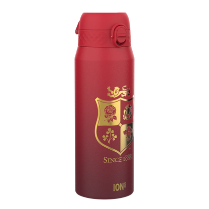 Lions X ION8 Insulated Steel Water Bottle, British & Irish Lions, Sea of Red, 750ml (24oz)