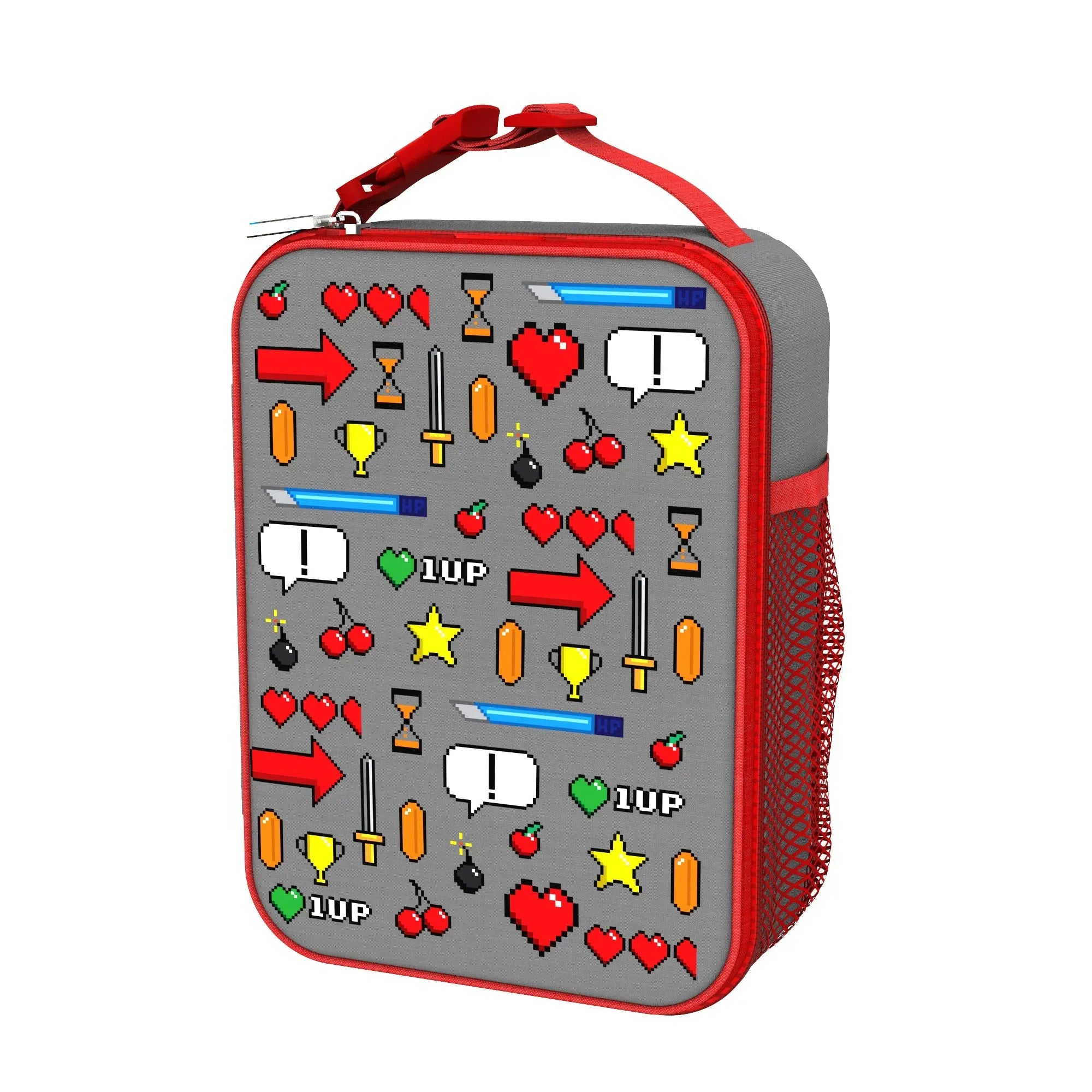 Kids Lunch Bag Insulated Gamer Medium