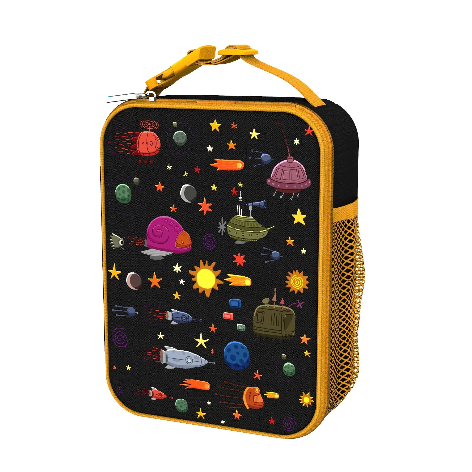 Ion8 Insulated Lunch Bag - Medium Size Spaceships Design | Buy Now – ION8