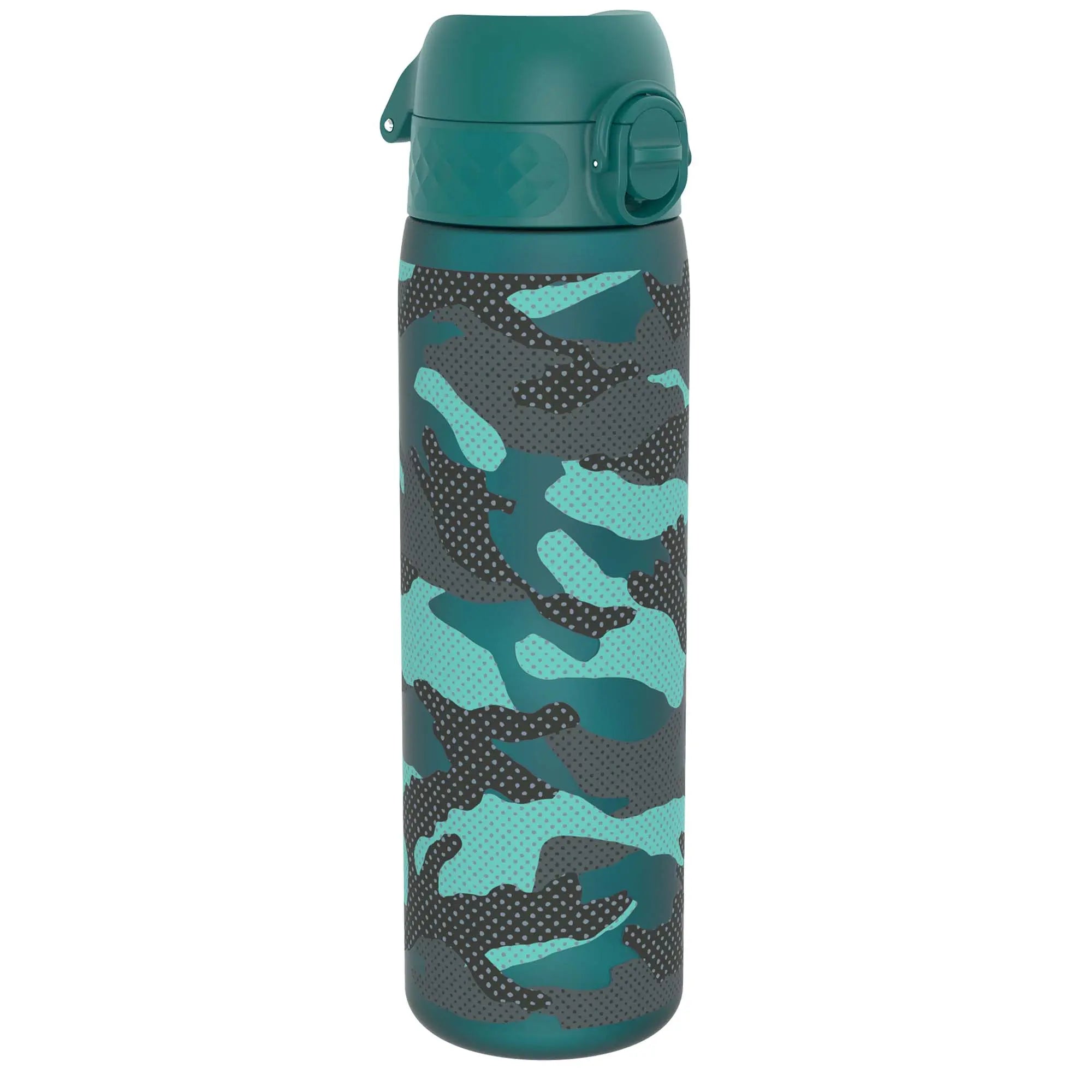 Leak-Proof Slim Water Bottle 600ml | BPA-Free Camouflage Design by Ion8 ...