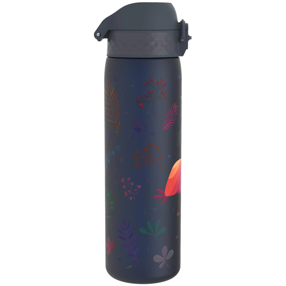 Leak Proof Slim Water Bottle, Recyclon™, Flamingo, 500ml (18oz) - ION8