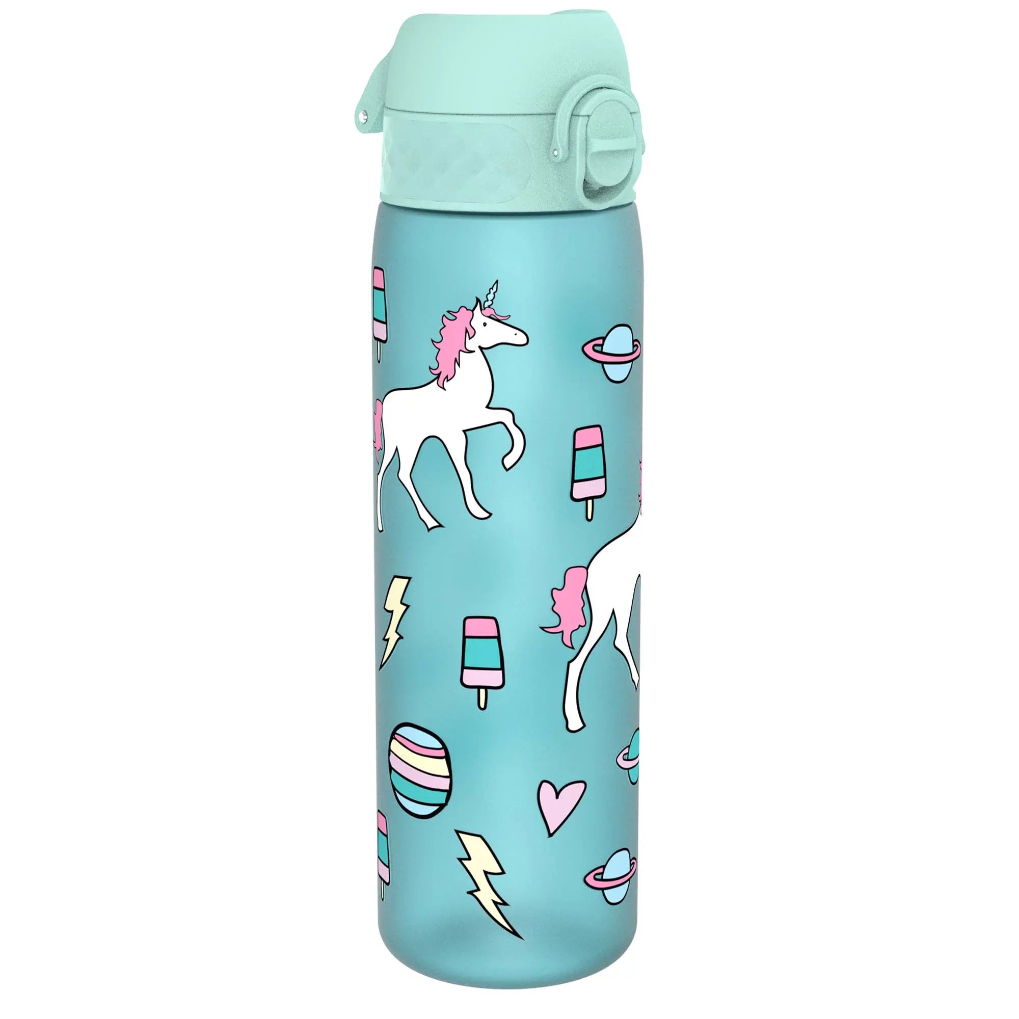 Leak-Proof BPA-Free Ion8 Slim Water Bottle - Unicorn Design, 600ml – ION8