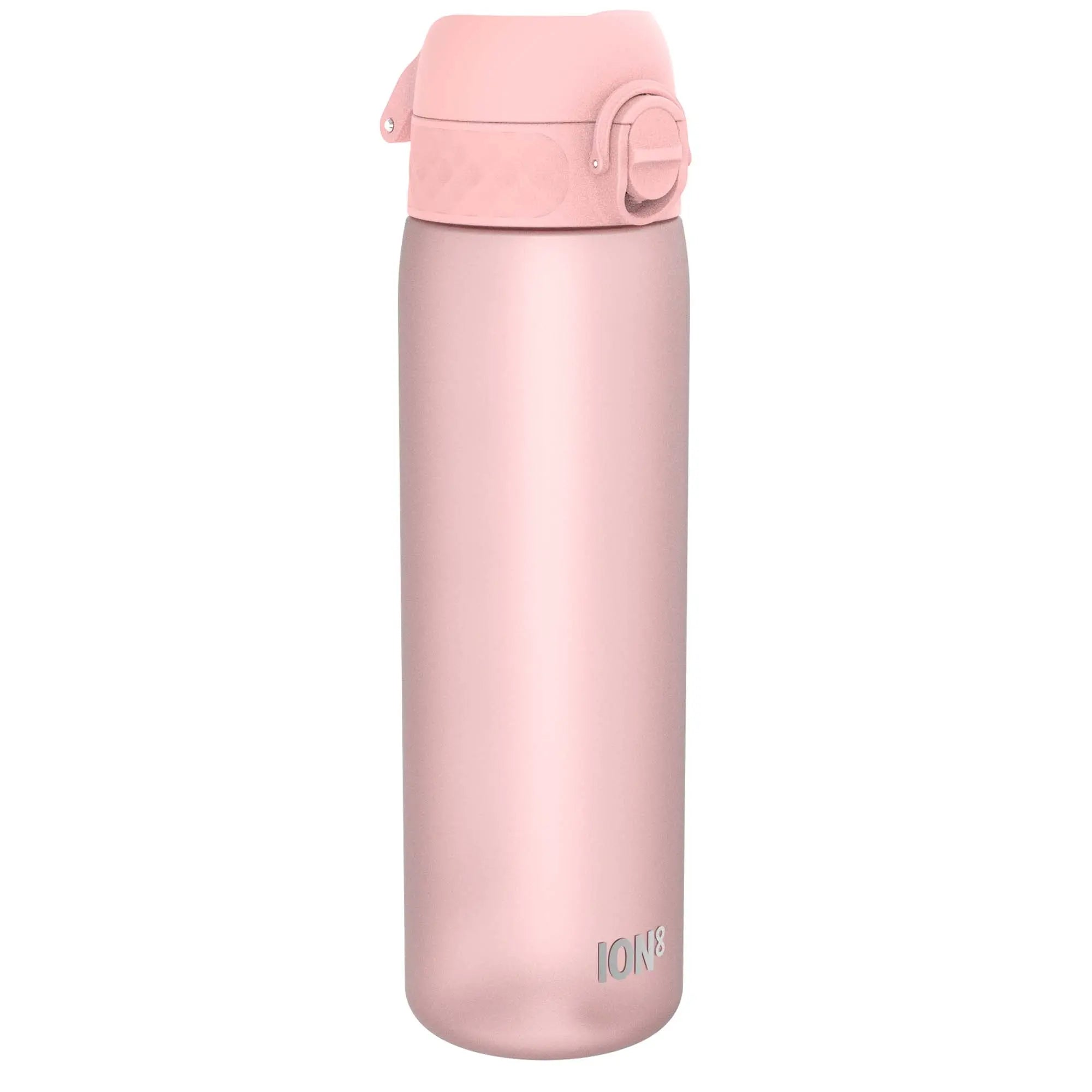 Leak-Proof Slim Water Bottle 500ml - Ion8 BPA-Free Rose Quartz Design ...