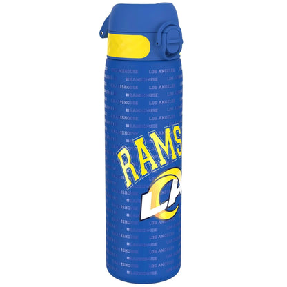 Leak Proof Slim Water Bottle, Stainless Steel, NFL Rams, 600ml (20oz) Ion8