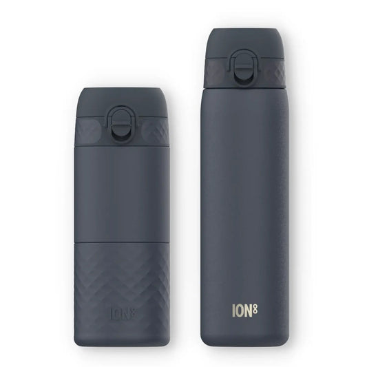 Insulated, Steel Bottle and Coffee Cup Bundle, Ash Navy