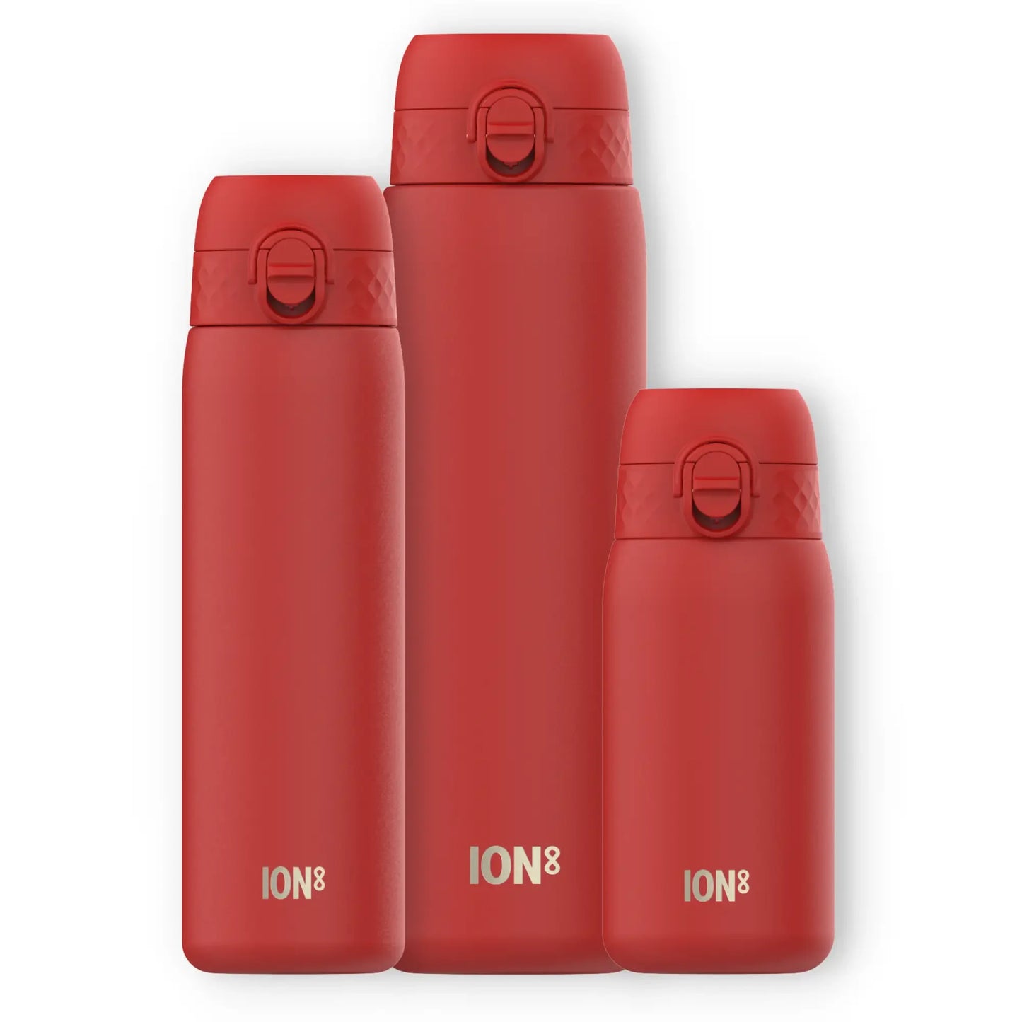 ION8, Insulated Steel Trio Bundle, Red